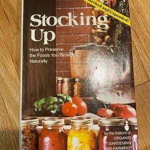 Vtg 1970s Stocking Up Cookbook